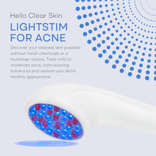 LightStim LED Acne Treatment Device with Red & Blue Light Therapy