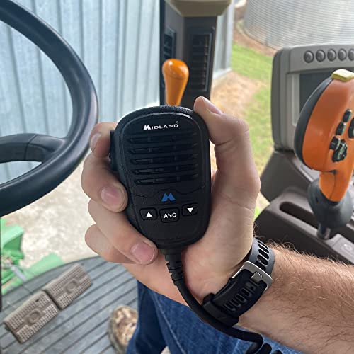 Midland MXTA37 Waterproof Microphone with Dustproof & ANC Features