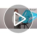 VILLEY Portable Folding Camping Chair - Lightweight Outdoor Seat, Blue, Variation 1