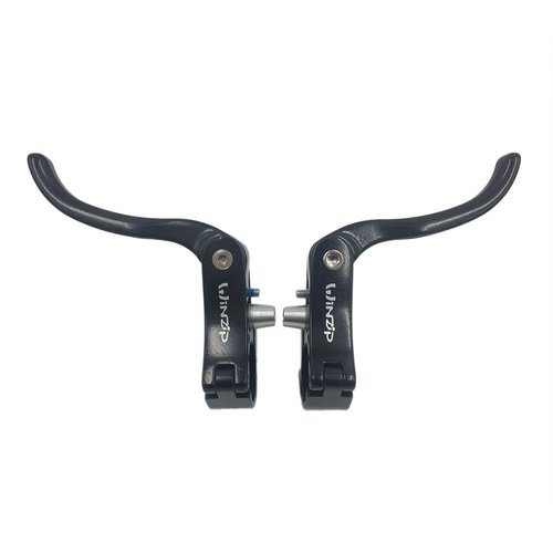 UPANBIKE Bike Brake Lever Set 22.2mm 23.8mmAdditional Brake Lever Aluminum Alloy for Road Bicycle(22.2mm Black)