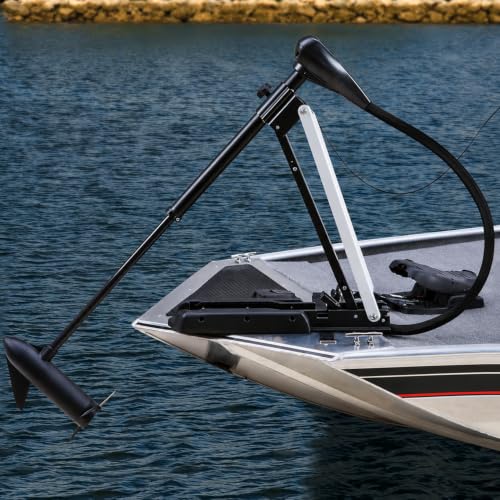 60-Inch Waterproof Trolling Motor Cable Sleeve - Black Wire Cover for Boats