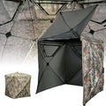 Lenotos 2 Person Pop Up Hunting Blind with 360° See-Through Mesh & Swing Door