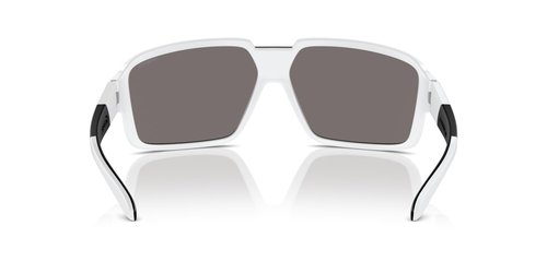 ARNETTE Man Sunglasses White Matte/Shiny Frame, Light Grey Mirror Silver Lenses, 0MM