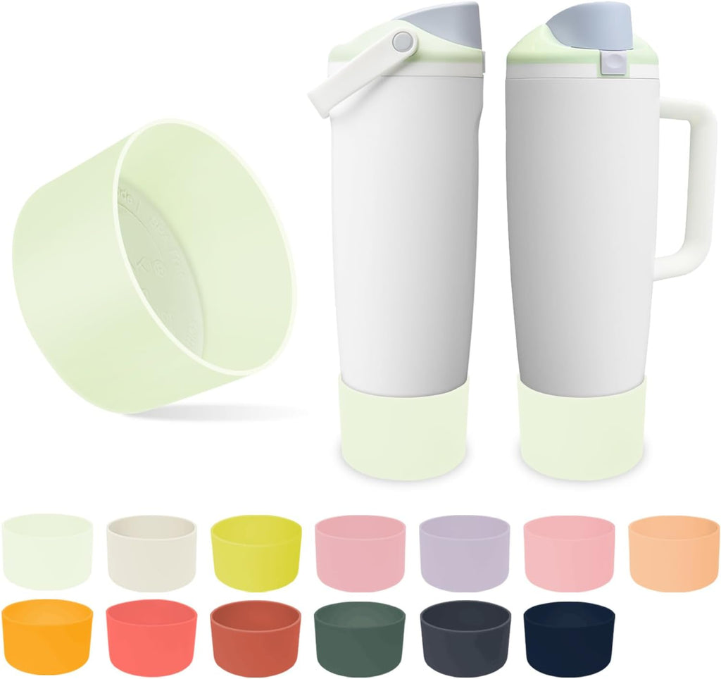 Owala Silicone Boot - Non-Slip, Scratch-Resistant Stability Enhancer for 30oz & 40oz Bottles | 12 Colors Available (Ice Breeze)