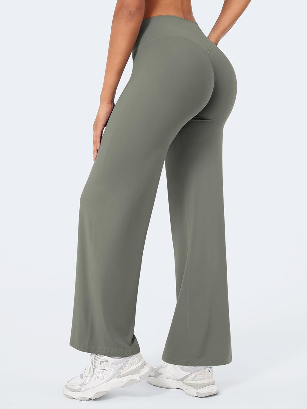 YEOREO High Waist Workout Leggings - No Front Seam, Buttery Soft Yoga Pants | Multiple Sizes Available