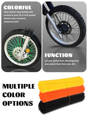 Pink Bike Spoke Covers 72 Pcs - Universal 8-21 Inch Rims for Motorcycle & Bicycle