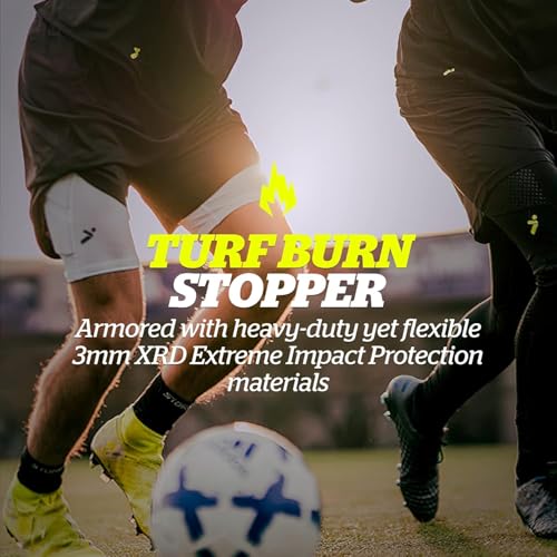 Storelli Unisex Impact Sliders Black S - Protective Soccer & Sports Undershorts