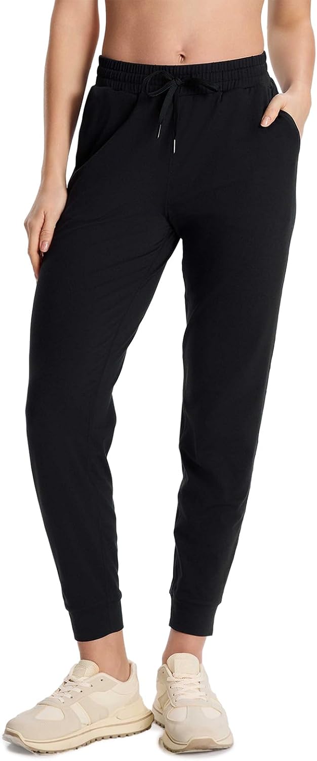 Yogipace Ultra-Soft Women's Jogger Sweatpants - Athletic Lounge Pants with Pockets | Petite/Regular/Tall