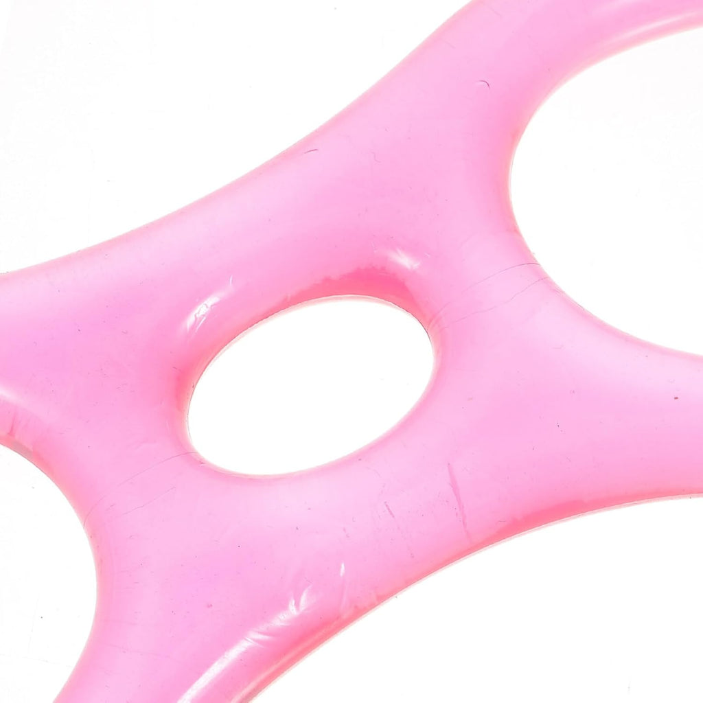 Toddmomy Figure 8 Resistance Band - Silicone Elastic Pull Rope for Yoga & Stretching | Jelly Color