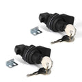 2Pcs Marine Push Button Latch Locks for Boat Tool Box, Glove Box Replacement