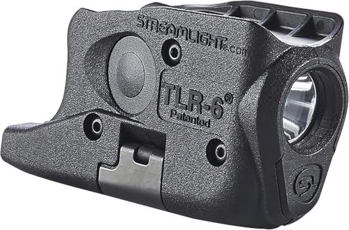 Streamlight TLR-6 Tactical Gun Light for 26/27/33 Black - Compact, 100 Lumens