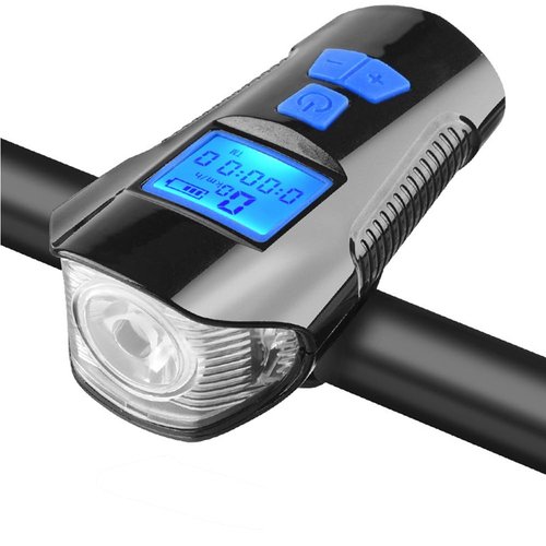 JahyShow Bike Headlight, USB Rechargeable Bike Light, Waterproof Bicycle Headlight with 5 Modes Bright Bike Lights Front and Back Mountain Bike Lights for Night Riding
