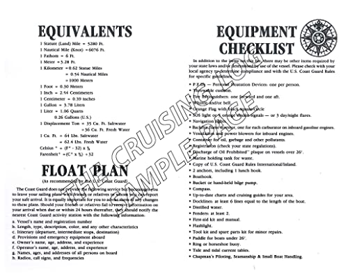 Cruising Log Book for Boating & Yachting - Waterproof Spiral Notebook with Guest Registry