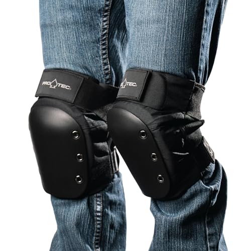 Pro-Tec Street 3-Pack Protective Gear Set for Skateboarding & Biking - Black Medium