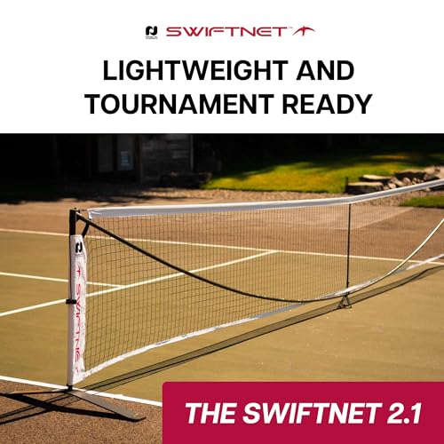 Portable Pickleball Net System with Carbon Fiber Frame - Regulation Size for Indoor & Outdoor Play