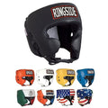 Boxing Headgear - Muay Thai MMA Sparring Head Protection, Black, Medium