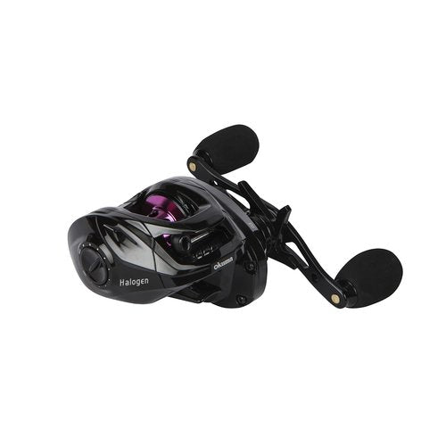 Okuma Halogen Corrosion Graphite Grame Magnetic Casting Baitcast Reel- HG-101H-A, Left Hand