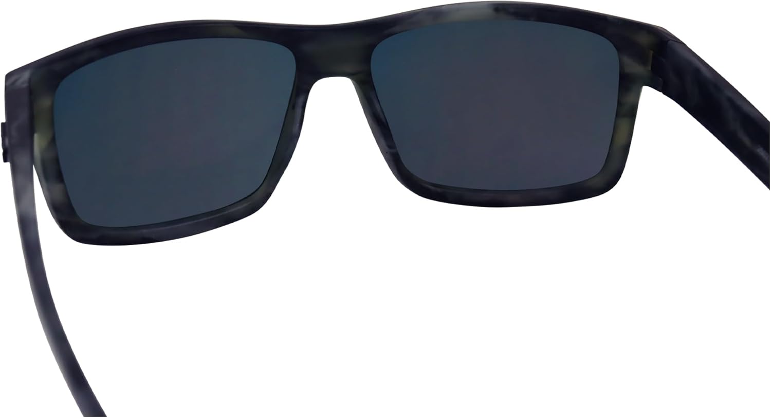 Offshore Polarized Sunglasses - Black Marble Frame with Red Mirror Lenses for Men & Women