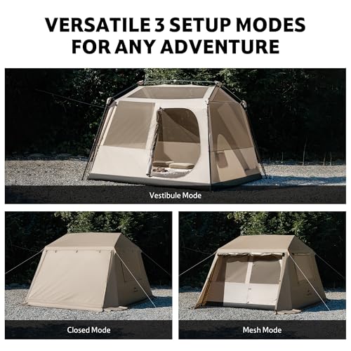 Naturehike Village Lite 4 Person Instant Camping Tent Waterproof Double Layer