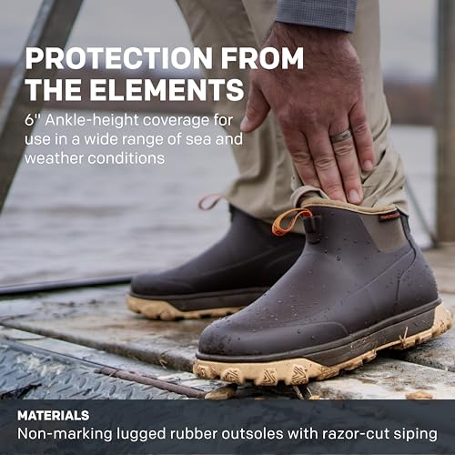 Grundéns Men's Deviation 6-Inch Ankle Boot - Anchor Variation