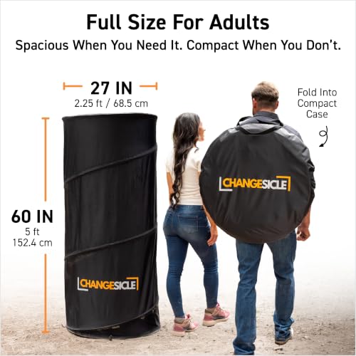 Portable Pop-Up Changing Room Tent with Floor - Privacy Shelter for Beach & Outdoors