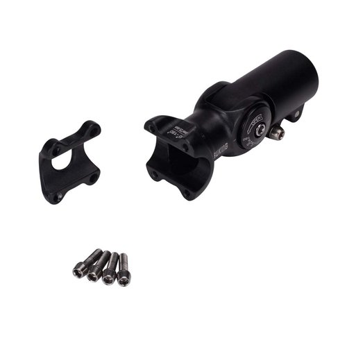 CYSKY 31.8 Stem 60mm Adjustable 0-90 Degree MTB Stem Mountain Bike Stem Riser Bicycle Handlebar Stem for Mountain Bike Road Bike BMX City Cycling