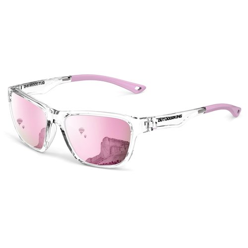 OUTDOORKING Polarized Running Sunglasses for Women Mens Sun Glasses for Cycling Fishing Driving Golf UV Protection