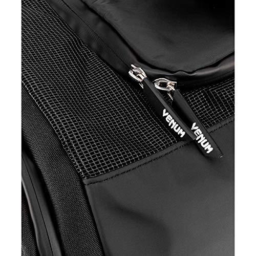 Venum Trainer Lite Evo Sports Bag Black/Black 63L Large Capacity, Ventilated, Adjustable Shoulder Strap