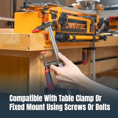 12-Inch Dovetail Jig with Templates, Router Bits & Guide Bushing - For Woodworking & DIY Projects