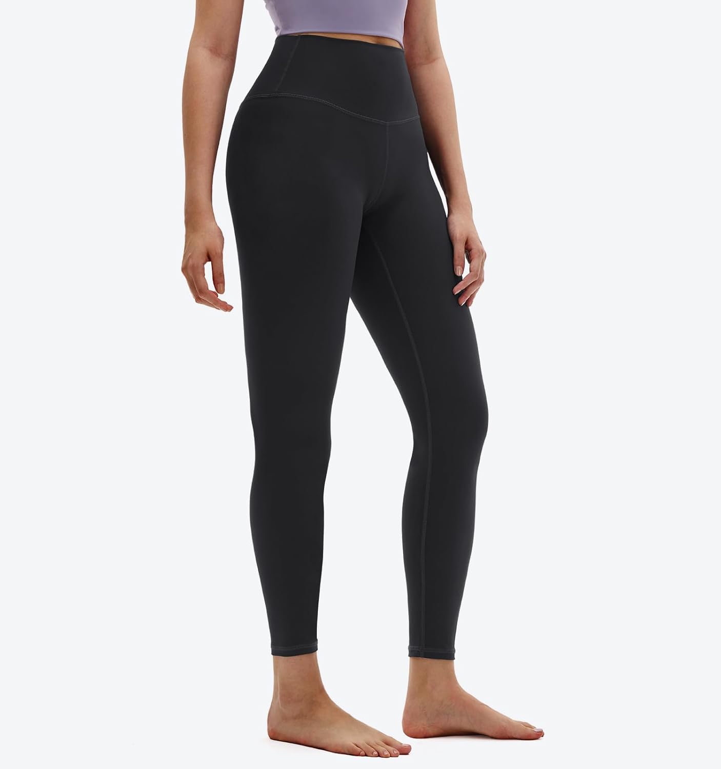 Skiennix High Waisted Leggings - Soft & Stretchy Yoga Pants for Women | 25" Length