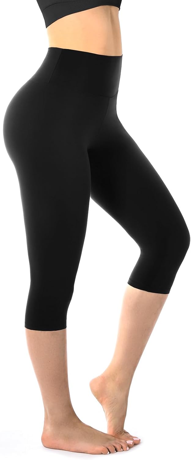 Walifrey Capri Leggings - Buttery Soft High-Waisted Gym & Yoga Leggings for Women