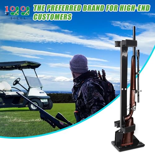 Adjustable Golf Cart Gun Rack - Universal Fit for Hunting & Outdoor Use