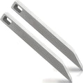 Heavenly Metals Titanium Pry Bar Keychain Mini Tool – 2 Pack, 2.7in, Includes Screwdriver & Bottle Opener