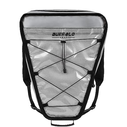 18.5'' Buffalo Gear Insulated Kayak Cooler Bag with Shoulder Strap - Grey, Leakproof, Keep Drinks & Catch Cold All Day