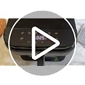 NutriChef 5.8 Qt White Air Fryer with 8 Cooking Presets & Glass Bowl