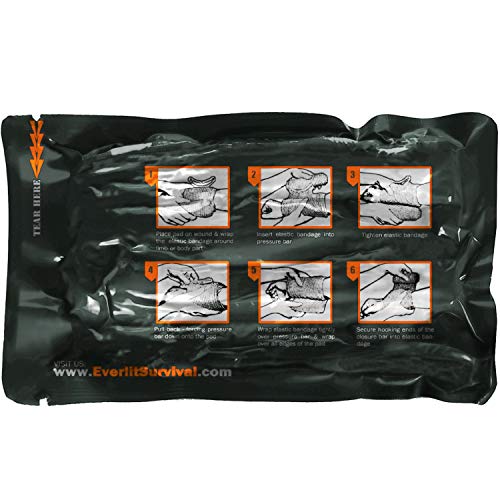 Emergency Trauma Bandage 6 Inch Compression Wound Dressing First Aid Kit - Variation 10
