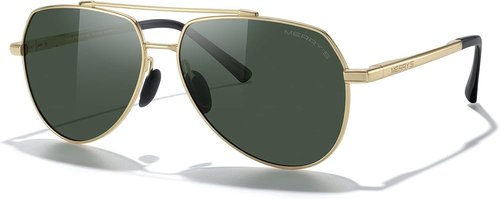 MERRY'S Men Classic Pilot Sunglasses for Men Women - Polarized Driving Sun glasses Mirrored Lens UV 400 Protection 58 MM