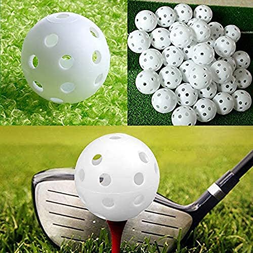Wiffle Practice Golf Balls - 6 Pack for Indoor and Outdoor Training