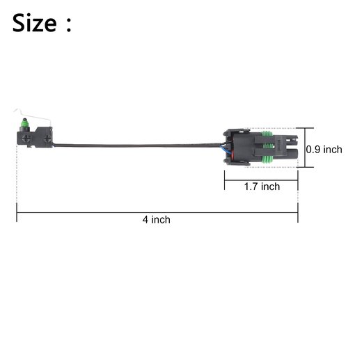 10L0L Golf Cart DCS Forward Micro Switch Assembly for 1996-2002 EZGO DCS Electric Vehicles OEM# 73194G01, CS25536, 73194-G01, 15842, 6-155, N5536