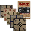Diamond Thermal Zeroing Targets for Scopes - Passive Range Practice, 5 Pack