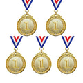 Gold Medal Award Set 5-Pack - Olympic Style Sports & Competition Medals
