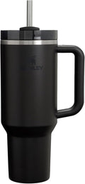 STANLEY Quencher H2.0 Tumbler - 40 oz Insulated Stainless Steel with Handle & Straw | BPA-Free | Black 2.0