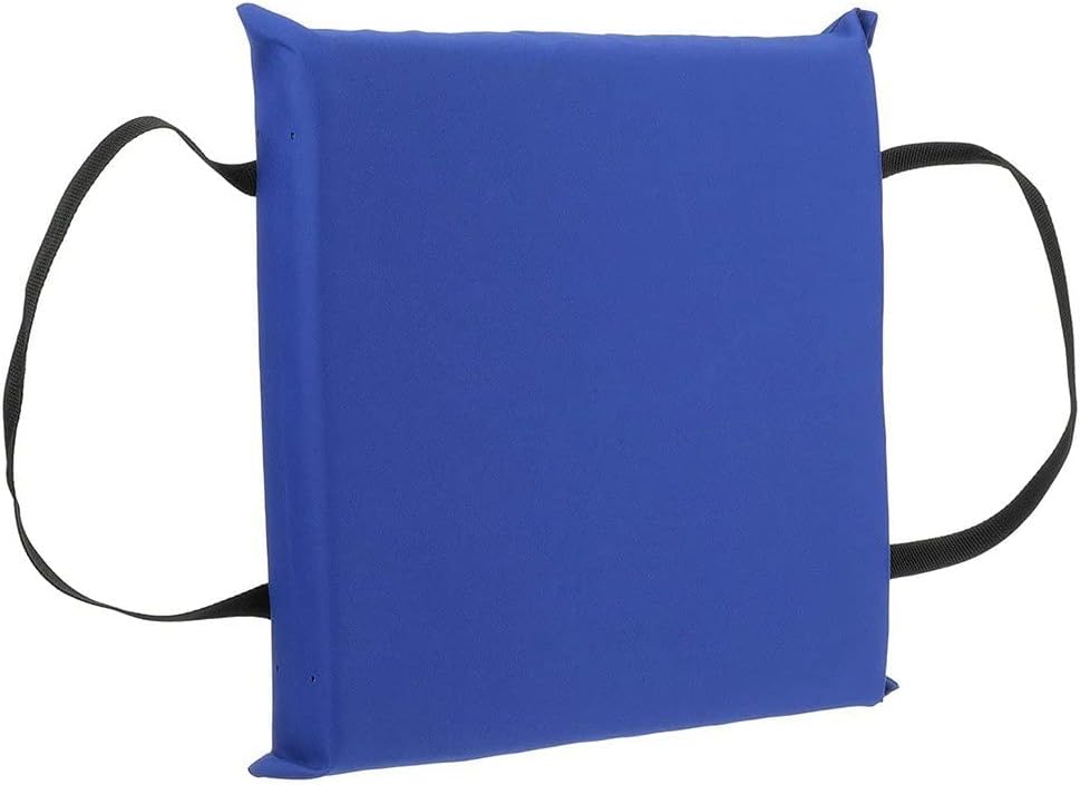 Seachoice Emergency Marine Foam Flotation Cushion - Square, 15" x 15", Blue for Safety on Water