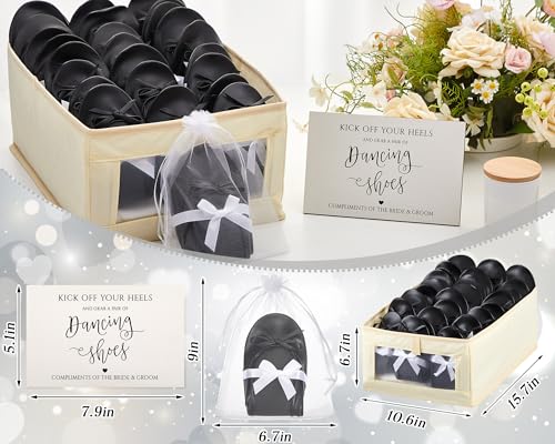Foldable Ballet Flats for Wedding Guests Bulk - Comfortable & Portable Shoes