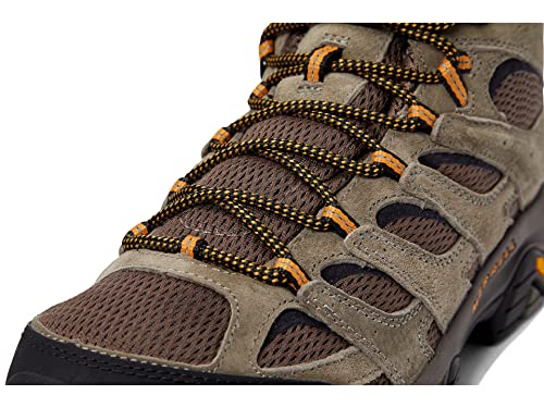 Men's Moab 3 Mid Hiking Boot - Walnut 10.5 - Durable Outdoor Footwear