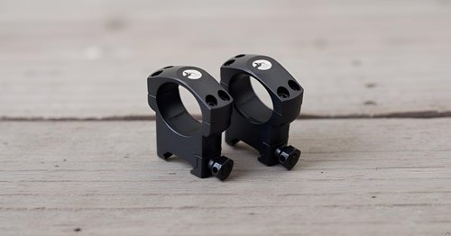 SAGUIA 30mm High Profile Scope Rings for Picatinny/Weaver Rail, CNC 6061-T6 Aluminum Precision Rifle Optics Mount, Matte Black Recoil-Resistant Precision Scope Rings