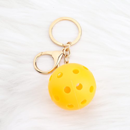 CENWA Pickleball Keychain Pickleball Bag Tag Pickleball Gifts For Pickleball Lover (Pickleball K)