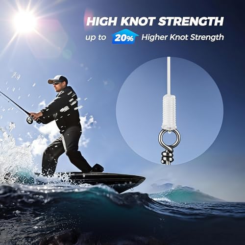 Pre-Tied Dropper Loop Fishing Line Spool for Saltwater & Freshwater Fishing