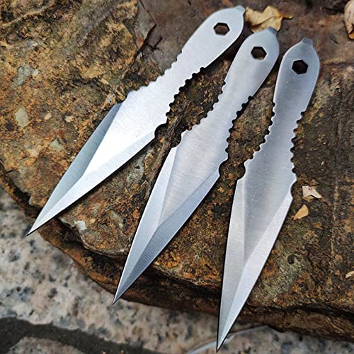 Fixed Stainless Steel Set with Sheath - 3pcs