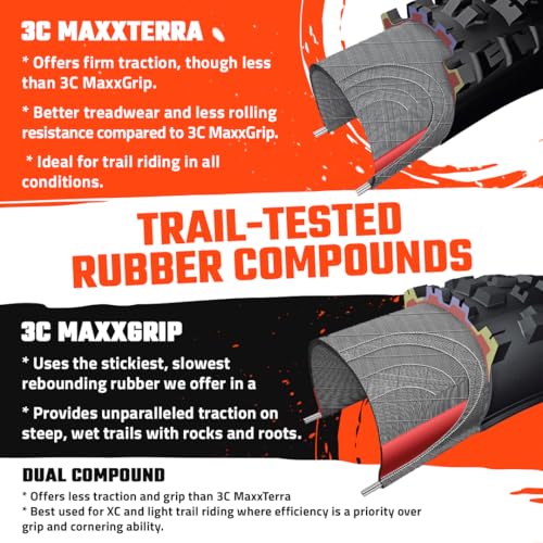 Maxxis Dissector 29x2.60 Dual Compound MTB Tire with EXO Sidewall - Tan